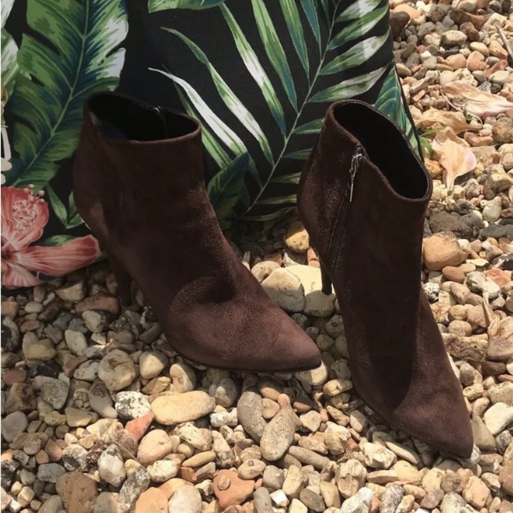 PRADA 8.5 Brown Anke Boots